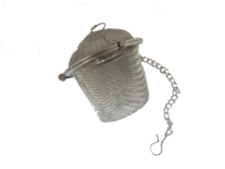 STALOWA SIATKA DO HERBATY Z ŁAŃCUSZKIEM 1SZT.