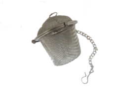 STALOWA SIATKA DO HERBATY Z ŁAŃCUSZKIEM 1SZT.