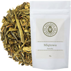 HERBATA SENCHA MIĘTOWA 50G
