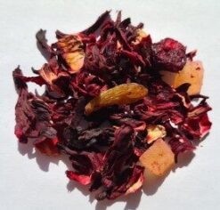 HERBATA HIBISKUS WIŚNIE W RUMIE 100G