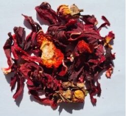 HIBISKUS TRUSKAWKOWA ROZKOSZ 100G